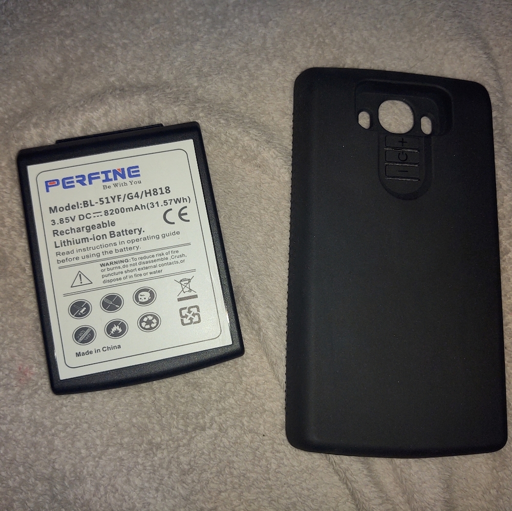 Lg G4 extended battery and back
